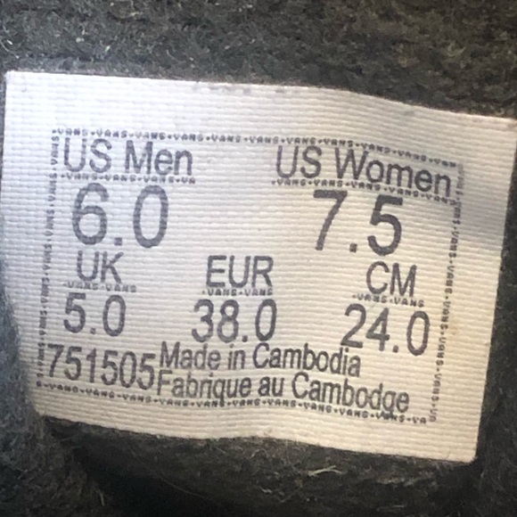 Womens old skool vans - Picture 4 of 4